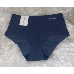 Calvin Klein D3429 Invisibles Hipster Panties Womens XS XSmall Blue Gray